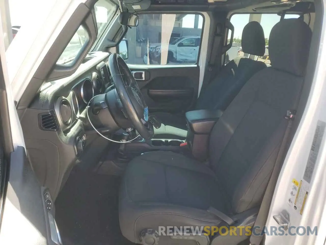 7 Фотография поврежденного автомобиля 1C4HJXDNXKW521919 JEEP WRANGLER 2019