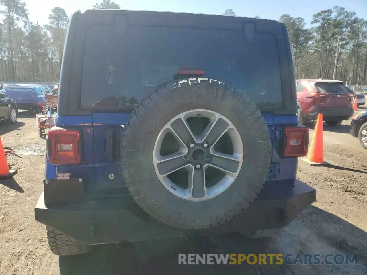 6 Фотография поврежденного автомобиля 1C4HJXEG0KW548627 JEEP WRANGLER 2019