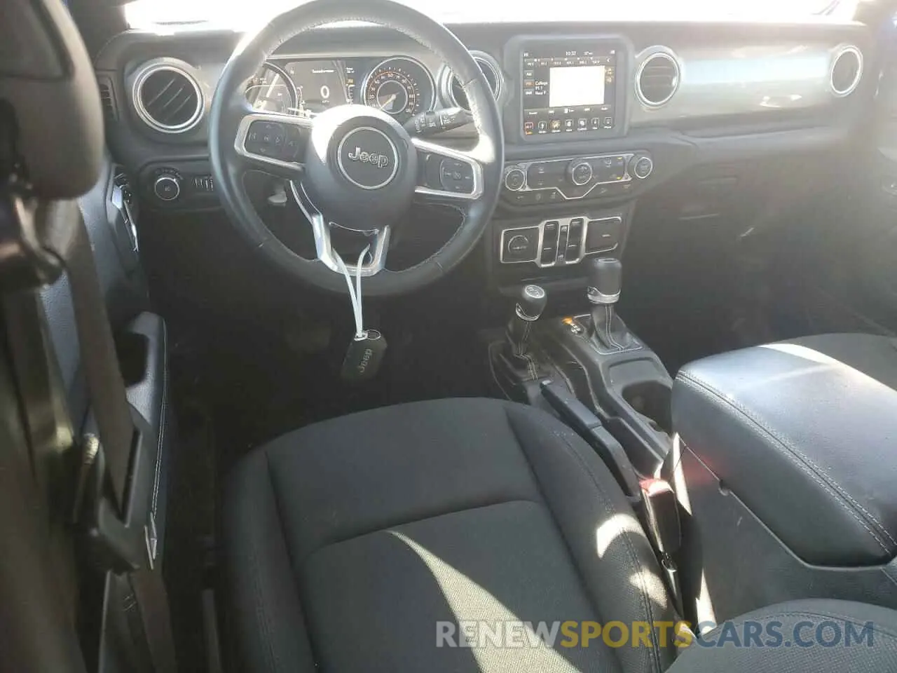 8 Фотография поврежденного автомобиля 1C4HJXEG0KW548627 JEEP WRANGLER 2019
