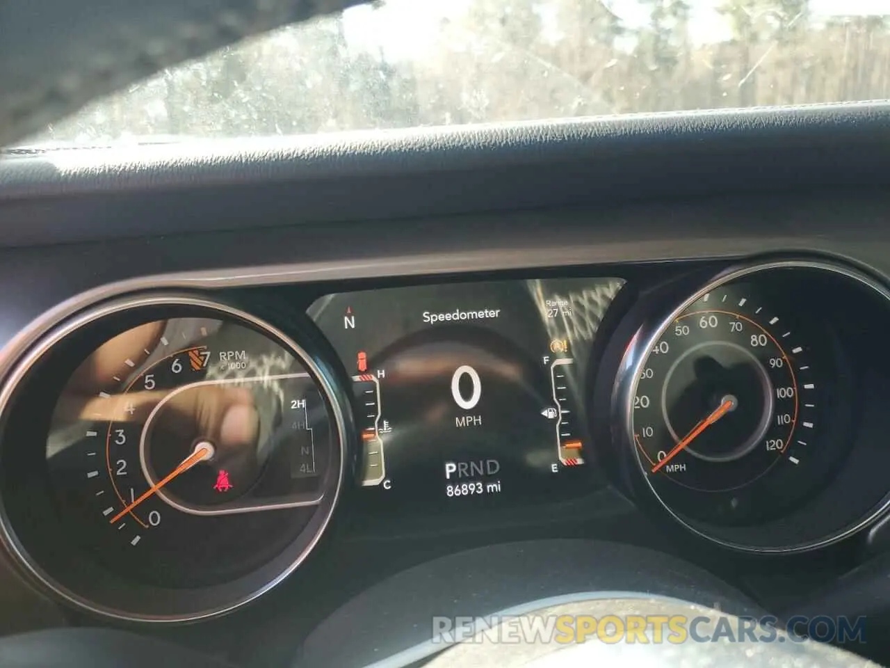 9 Фотография поврежденного автомобиля 1C4HJXEG0KW548627 JEEP WRANGLER 2019