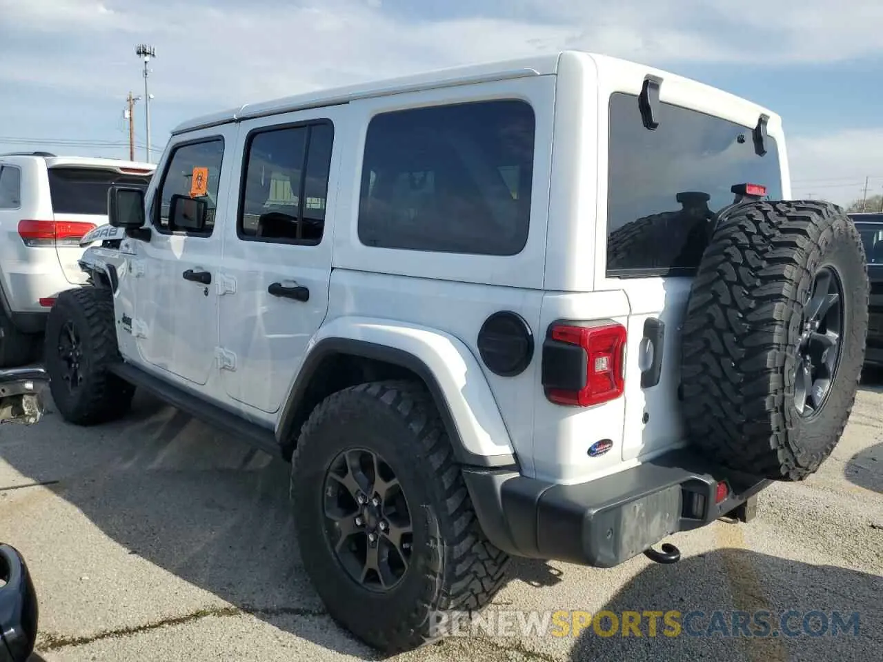 2 Photograph of a damaged car 1C4HJXEG0KW562091 JEEP WRANGLER 2019