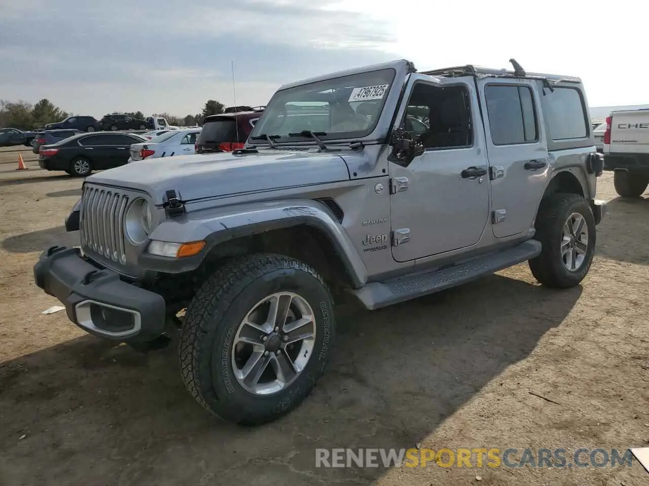 1 Фотография поврежденного автомобиля 1C4HJXEG0KW577447 JEEP WRANGLER 2019