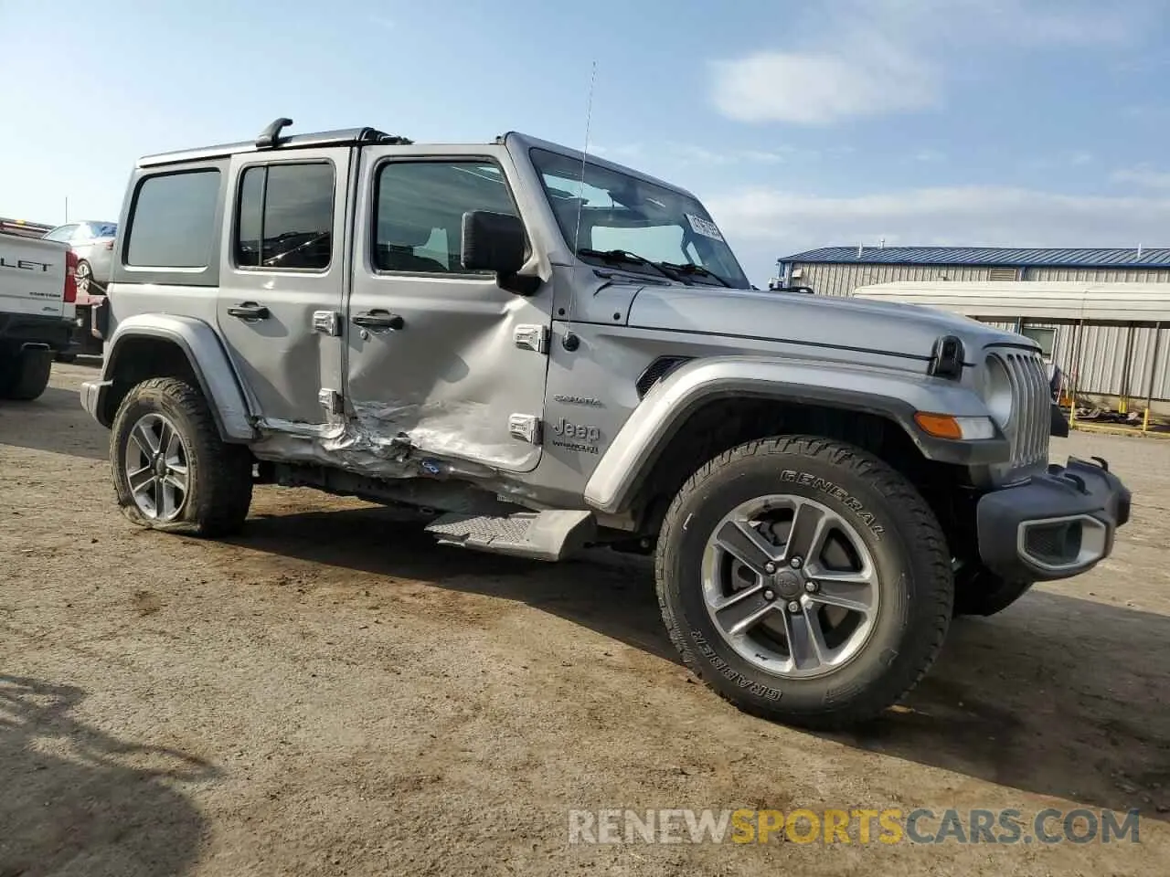 4 Фотография поврежденного автомобиля 1C4HJXEG0KW577447 JEEP WRANGLER 2019