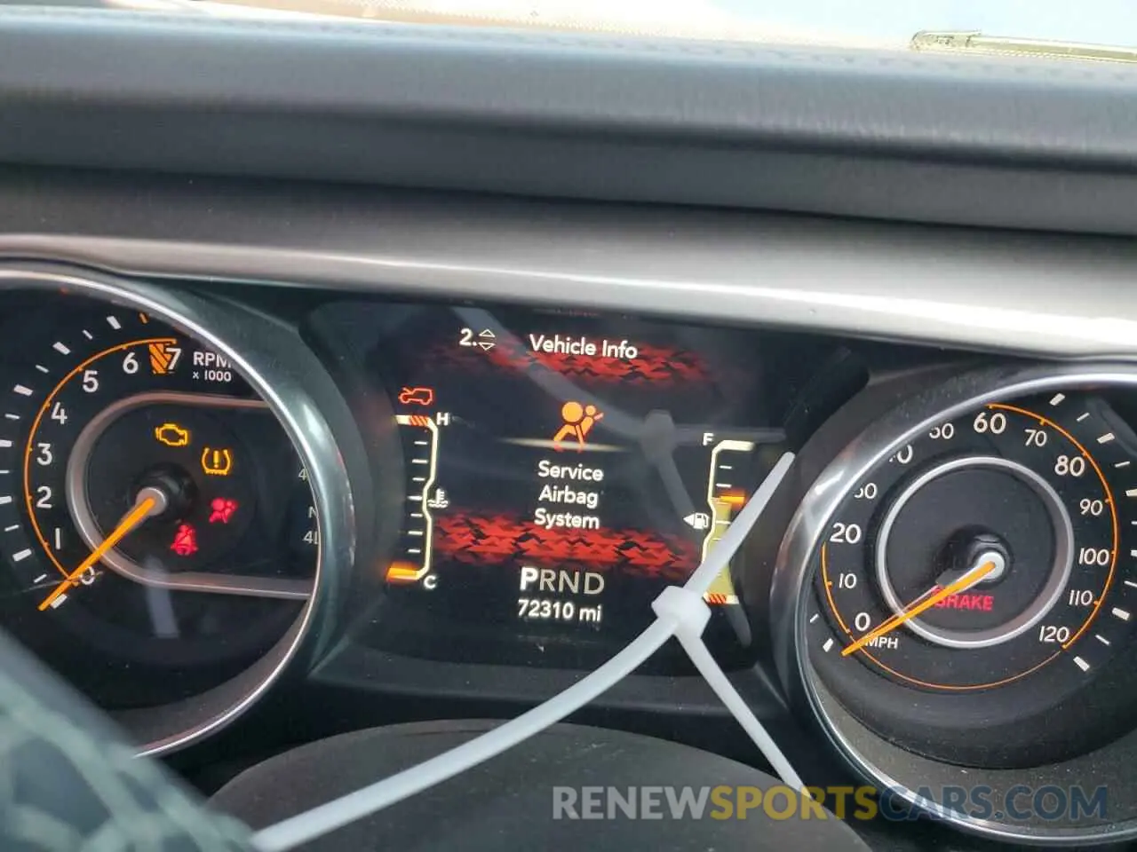 9 Фотография поврежденного автомобиля 1C4HJXEG0KW577447 JEEP WRANGLER 2019