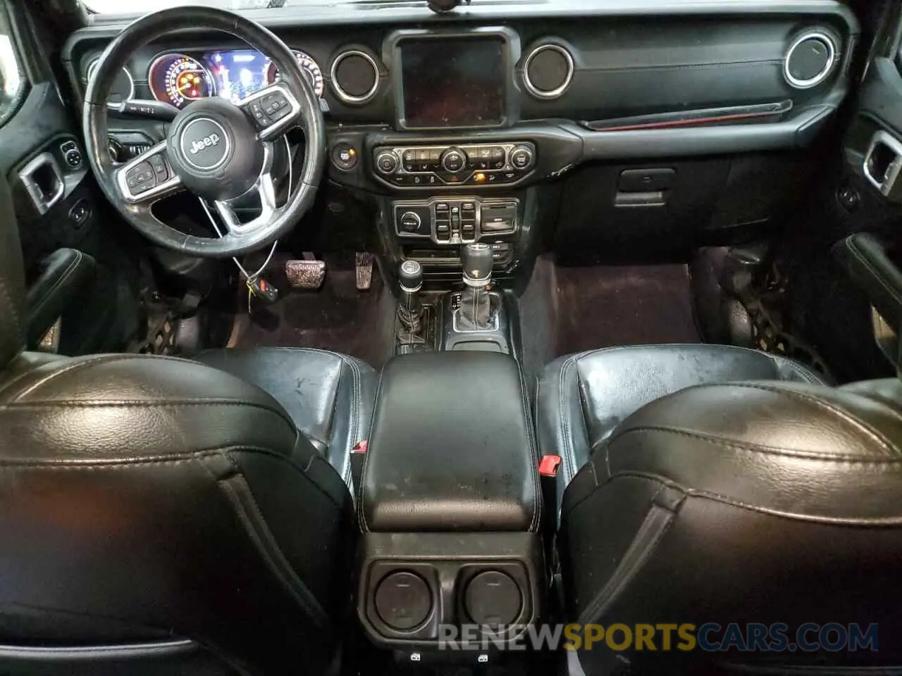 8 Photograph of a damaged car 1C4HJXEG1KW541377 JEEP WRANGLER 2019