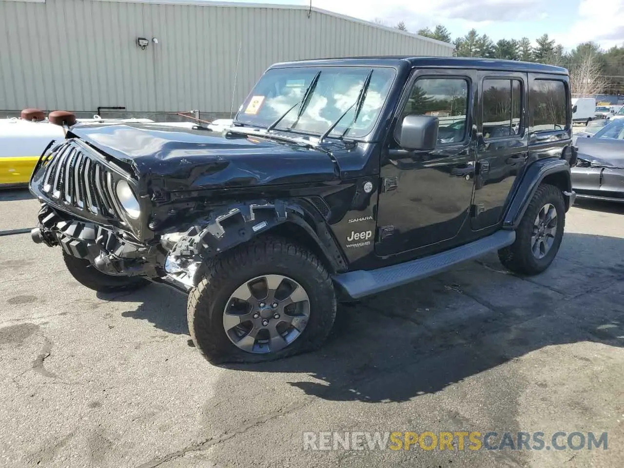 1 Фотография поврежденного автомобиля 1C4HJXEG2KW588286 JEEP WRANGLER 2019