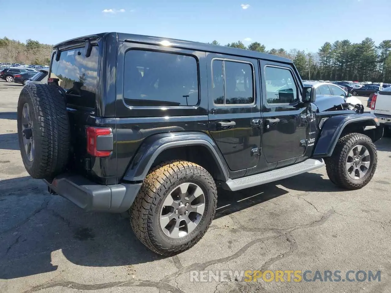 3 Фотография поврежденного автомобиля 1C4HJXEG2KW588286 JEEP WRANGLER 2019