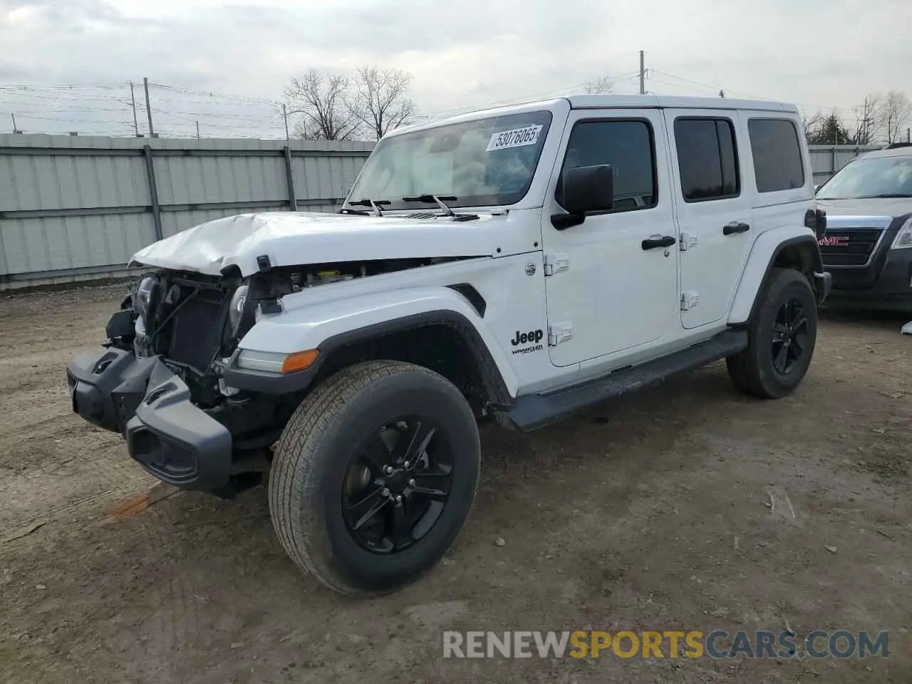 1 Photograph of a damaged car 1C4HJXEG2KW660393 JEEP WRANGLER 2019
