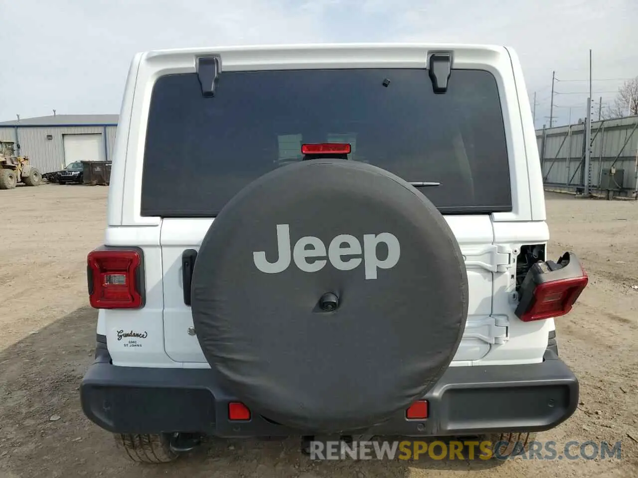 6 Photograph of a damaged car 1C4HJXEG2KW660393 JEEP WRANGLER 2019