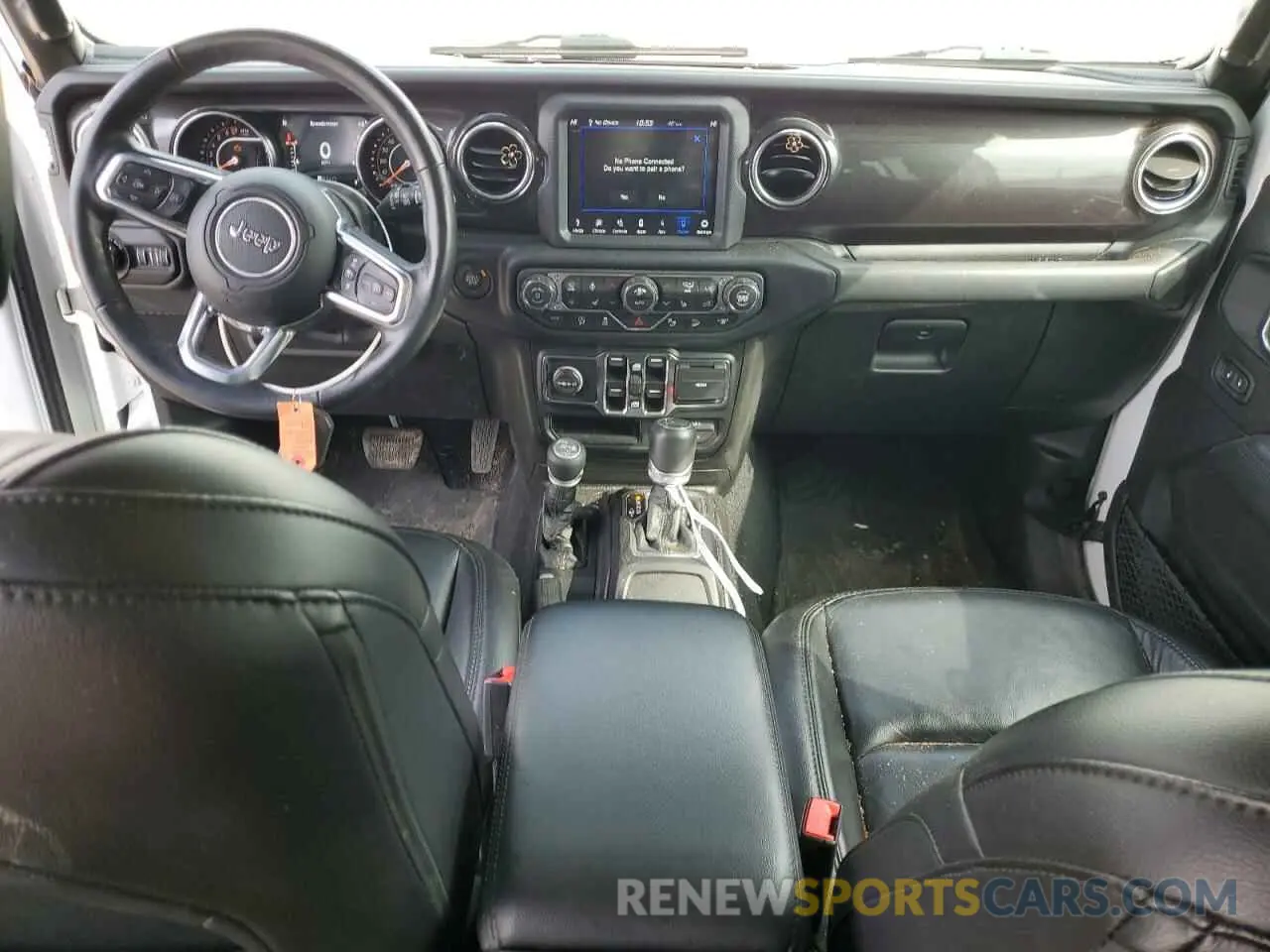 8 Photograph of a damaged car 1C4HJXEG2KW660393 JEEP WRANGLER 2019