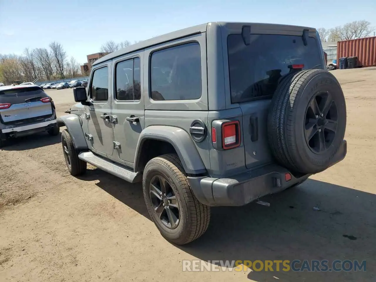 2 Photograph of a damaged car 1C4HJXEG3KW676702 JEEP WRANGLER 2019