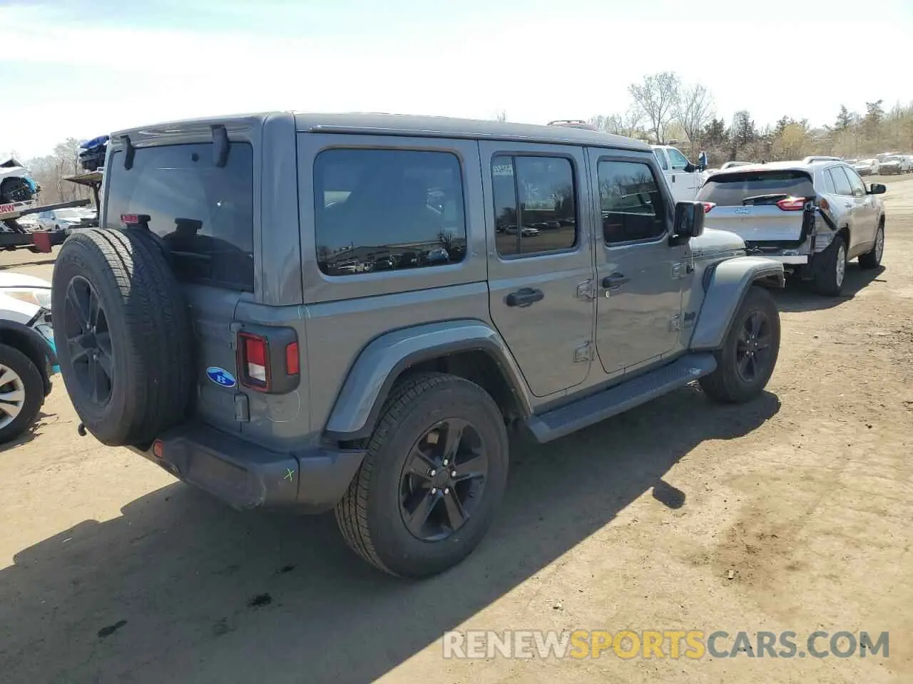 3 Photograph of a damaged car 1C4HJXEG3KW676702 JEEP WRANGLER 2019