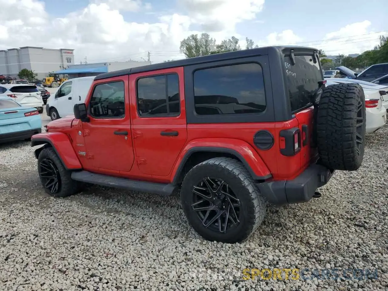 2 Фотография поврежденного автомобиля 1C4HJXEG4KW517705 JEEP WRANGLER 2019