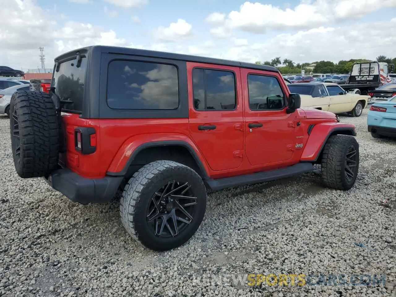 3 Фотография поврежденного автомобиля 1C4HJXEG4KW517705 JEEP WRANGLER 2019