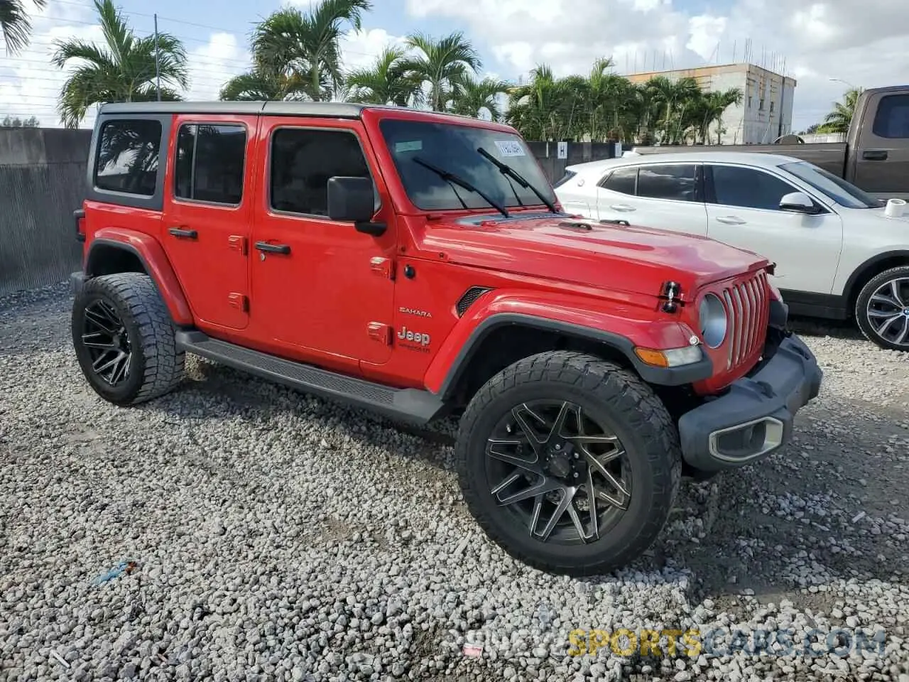 4 Фотография поврежденного автомобиля 1C4HJXEG4KW517705 JEEP WRANGLER 2019