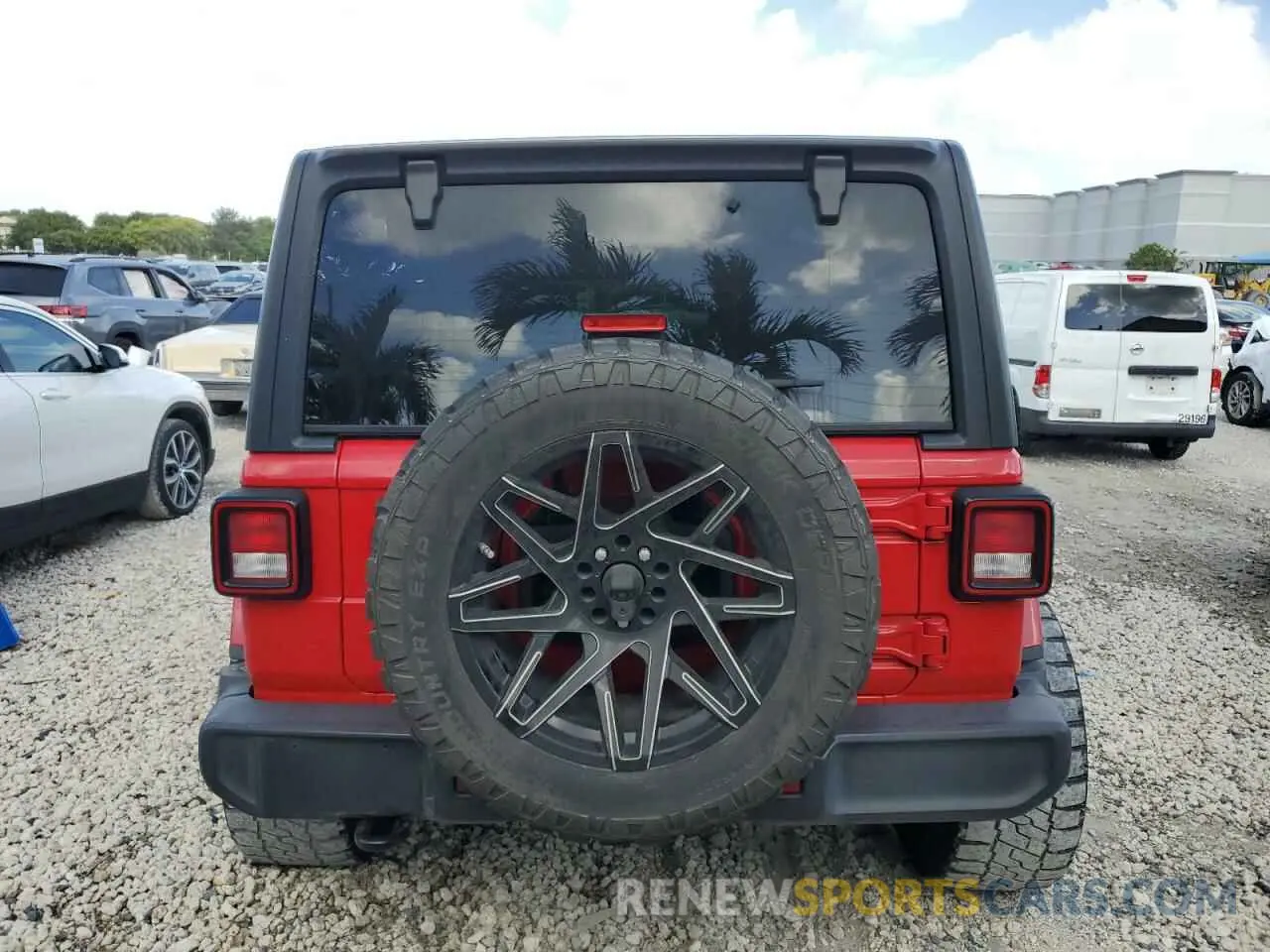 6 Фотография поврежденного автомобиля 1C4HJXEG4KW517705 JEEP WRANGLER 2019