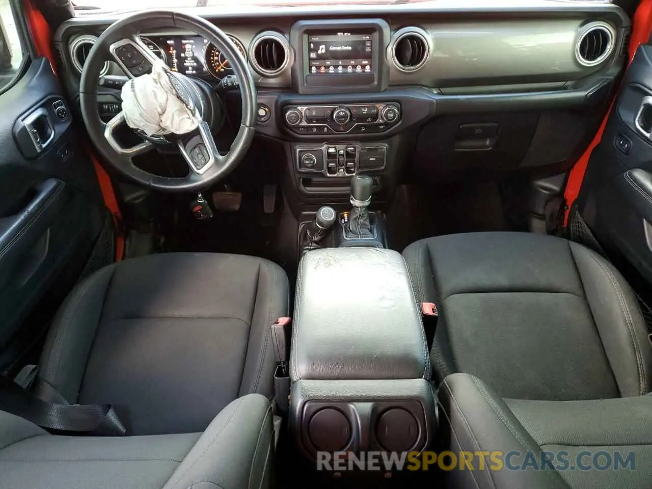 8 Фотография поврежденного автомобиля 1C4HJXEG4KW517705 JEEP WRANGLER 2019