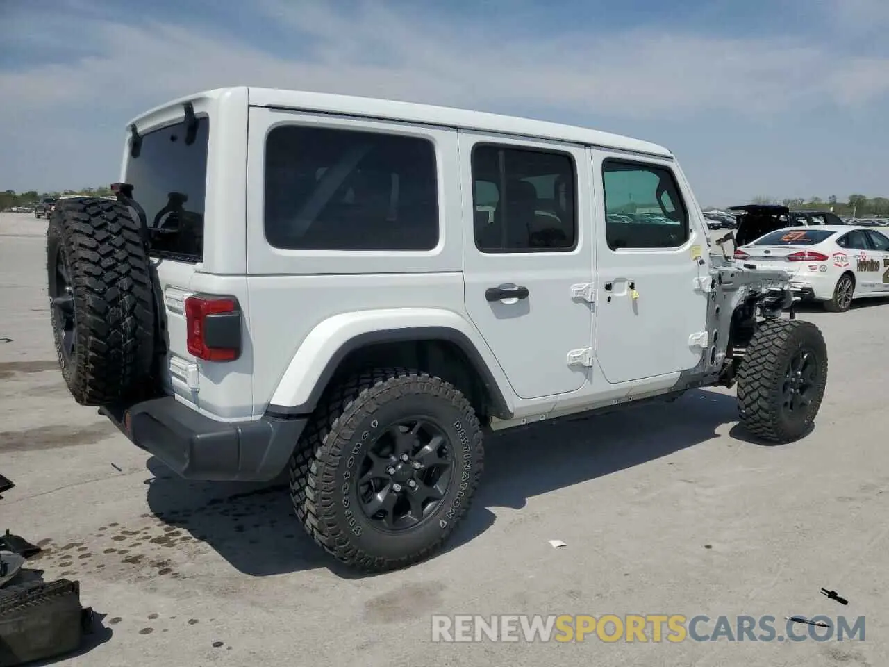 3 Photograph of a damaged car 1C4HJXEG4KW524525 JEEP WRANGLER 2019