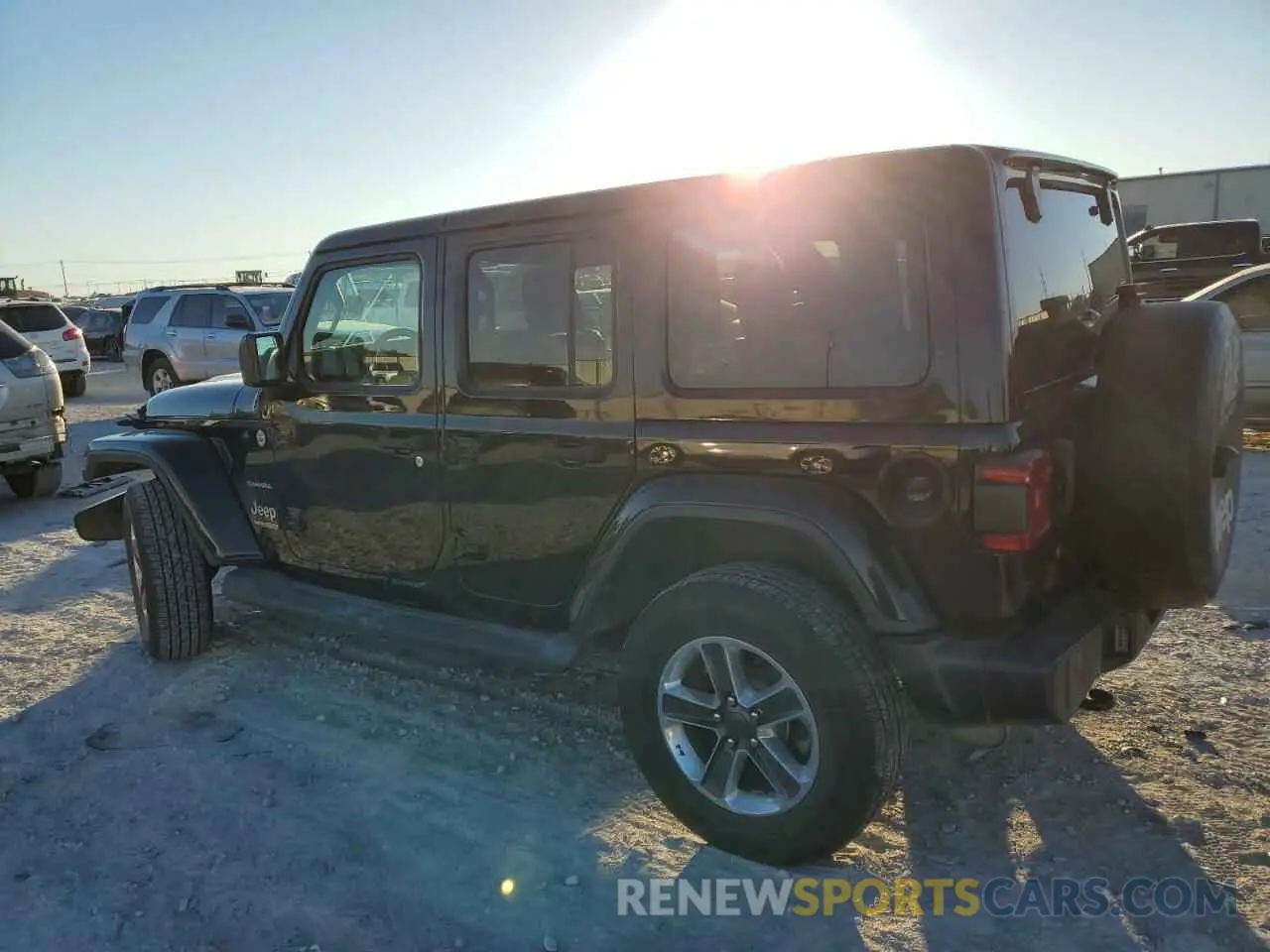 2 Photograph of a damaged car 1C4HJXEG5KW570347 JEEP WRANGLER 2019