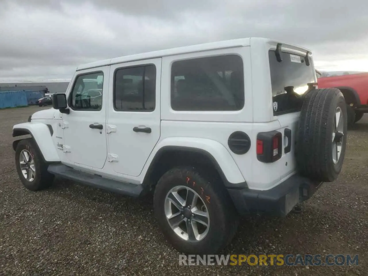2 Photograph of a damaged car 1C4HJXEG5KW600639 JEEP WRANGLER 2019