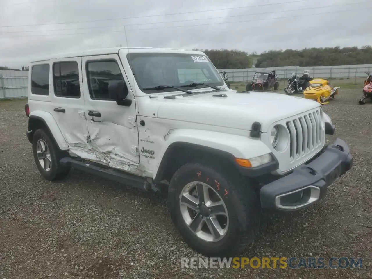 4 Photograph of a damaged car 1C4HJXEG5KW600639 JEEP WRANGLER 2019