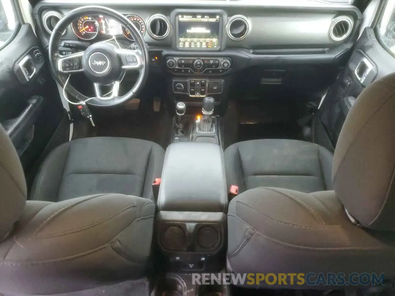 8 Photograph of a damaged car 1C4HJXEG5KW600639 JEEP WRANGLER 2019