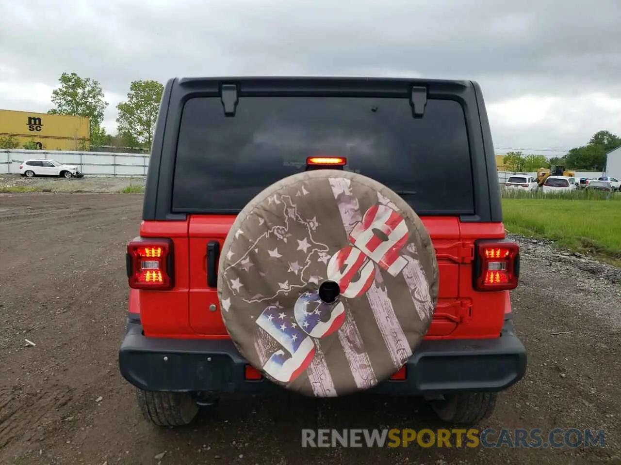 6 Photograph of a damaged car 1C4HJXEG7KW571869 JEEP WRANGLER 2019