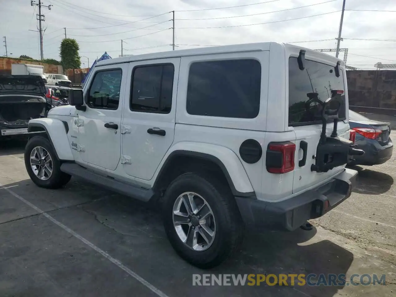 2 Фотография поврежденного автомобиля 1C4HJXEN0KW521751 JEEP WRANGLER 2019