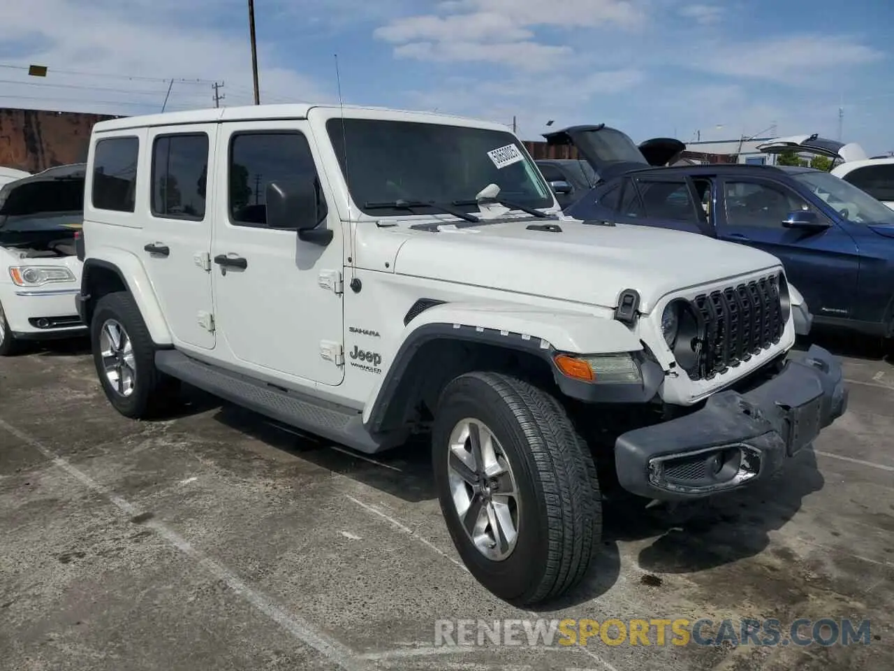 4 Фотография поврежденного автомобиля 1C4HJXEN0KW521751 JEEP WRANGLER 2019