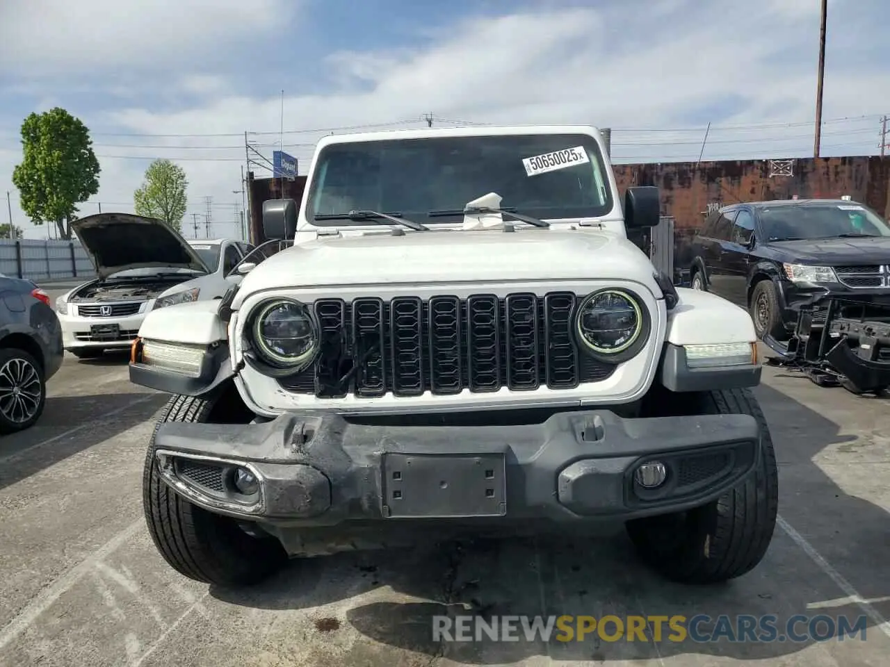 5 Фотография поврежденного автомобиля 1C4HJXEN0KW521751 JEEP WRANGLER 2019