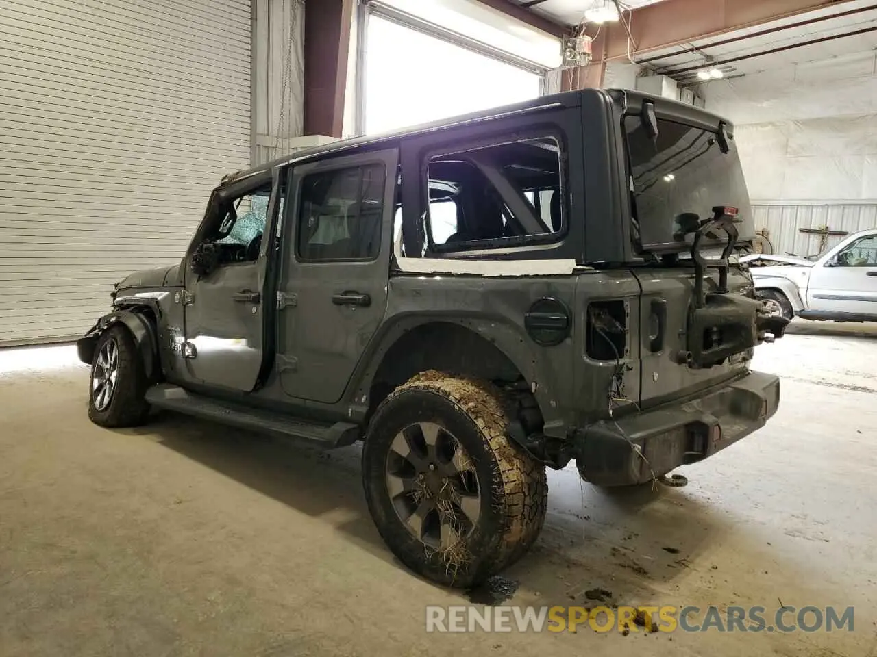2 Photograph of a damaged car 1C4HJXEN3KW562942 JEEP WRANGLER 2019
