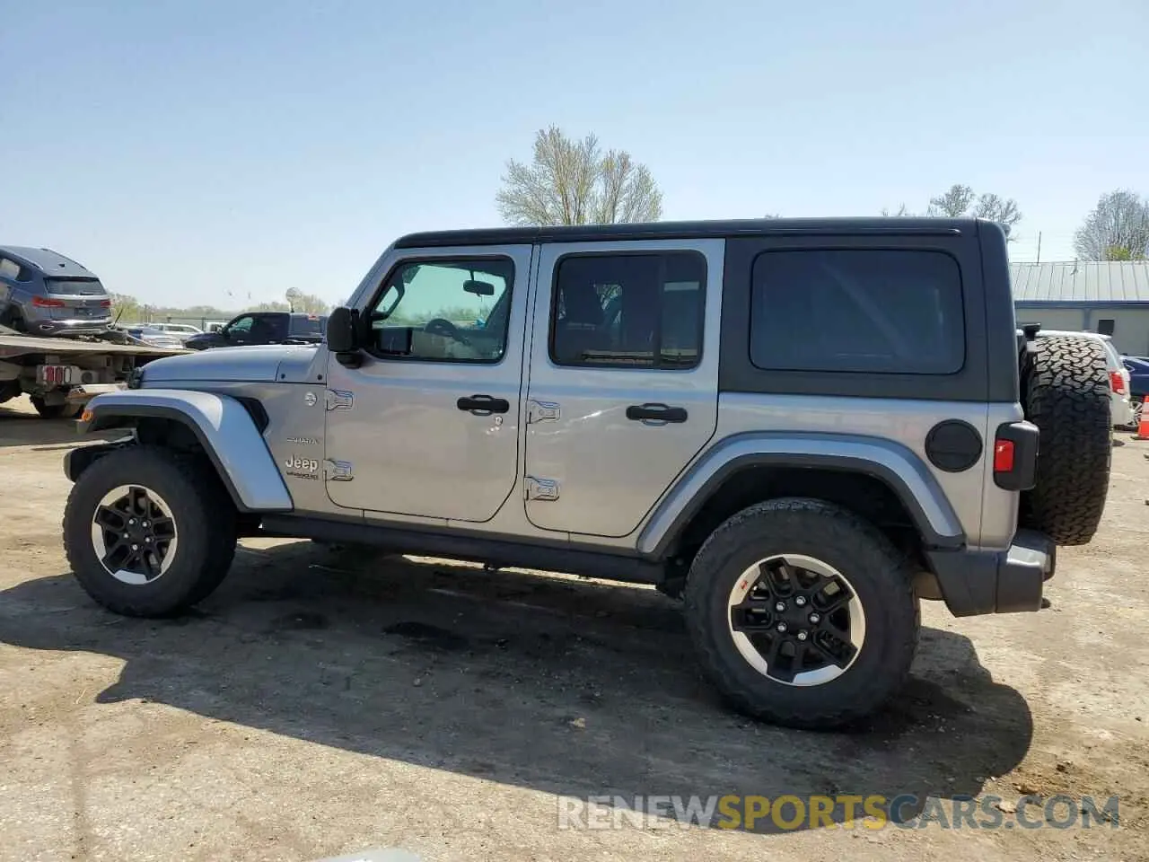 2 Photograph of a damaged car 1C4HJXEN4KW507772 JEEP WRANGLER 2019