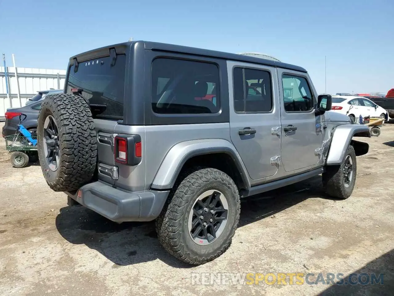 3 Photograph of a damaged car 1C4HJXEN4KW507772 JEEP WRANGLER 2019