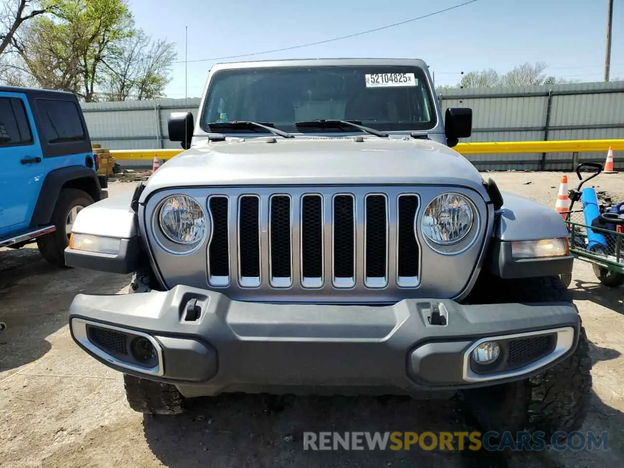 5 Photograph of a damaged car 1C4HJXEN4KW507772 JEEP WRANGLER 2019