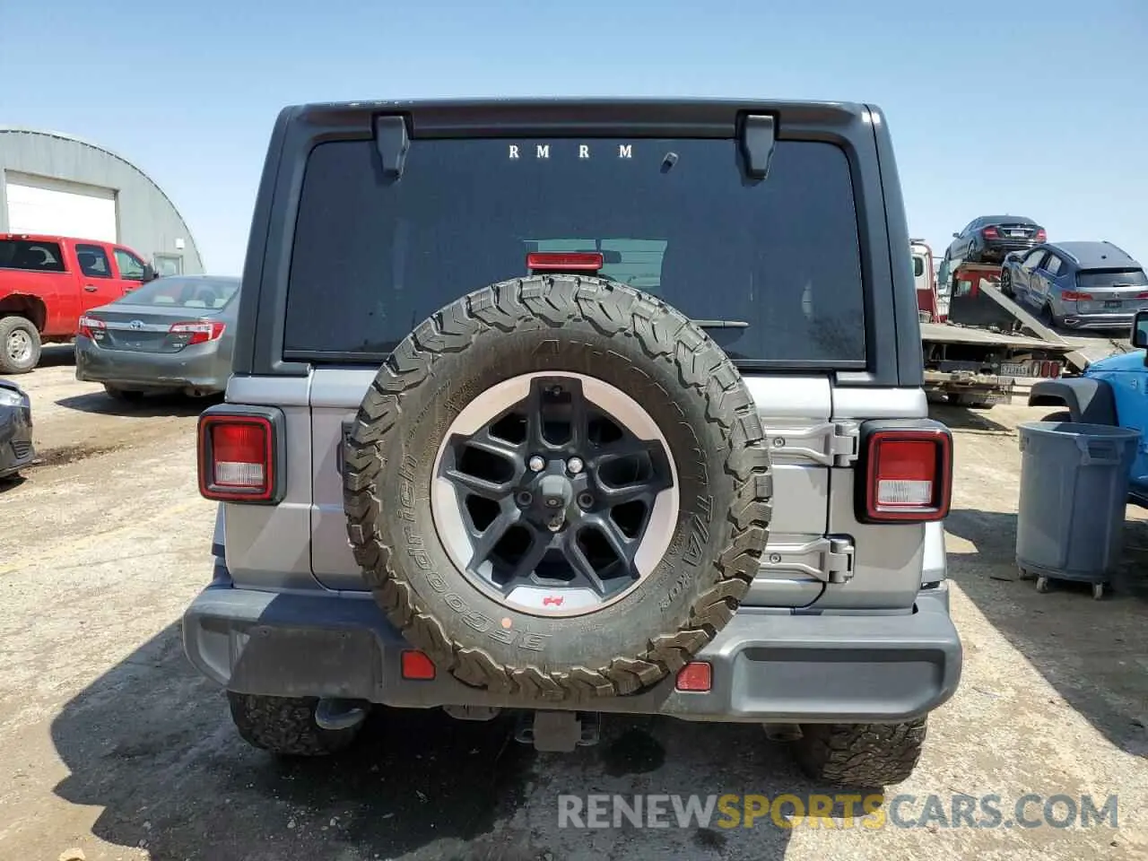 6 Photograph of a damaged car 1C4HJXEN4KW507772 JEEP WRANGLER 2019