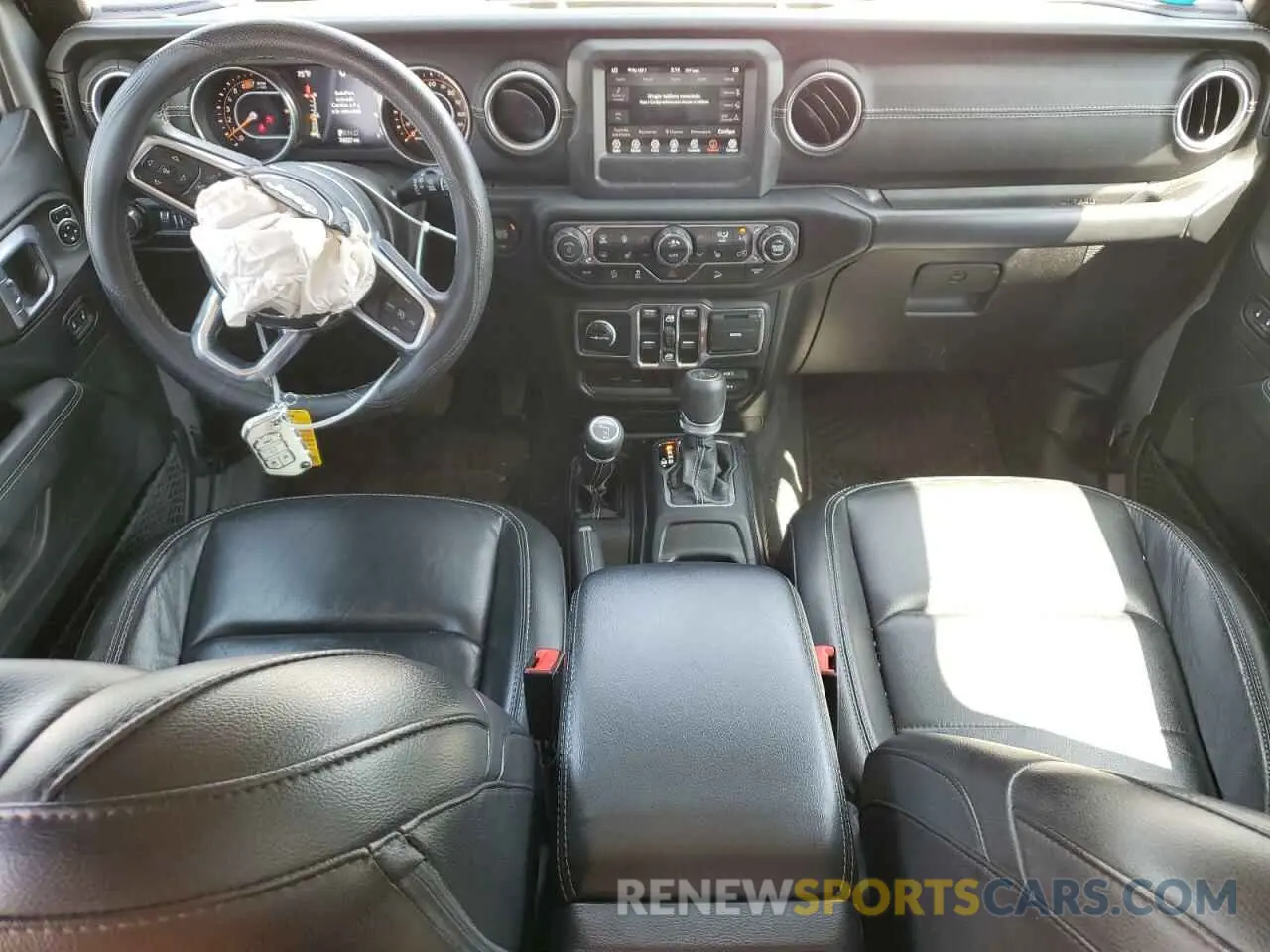 8 Photograph of a damaged car 1C4HJXEN4KW507772 JEEP WRANGLER 2019