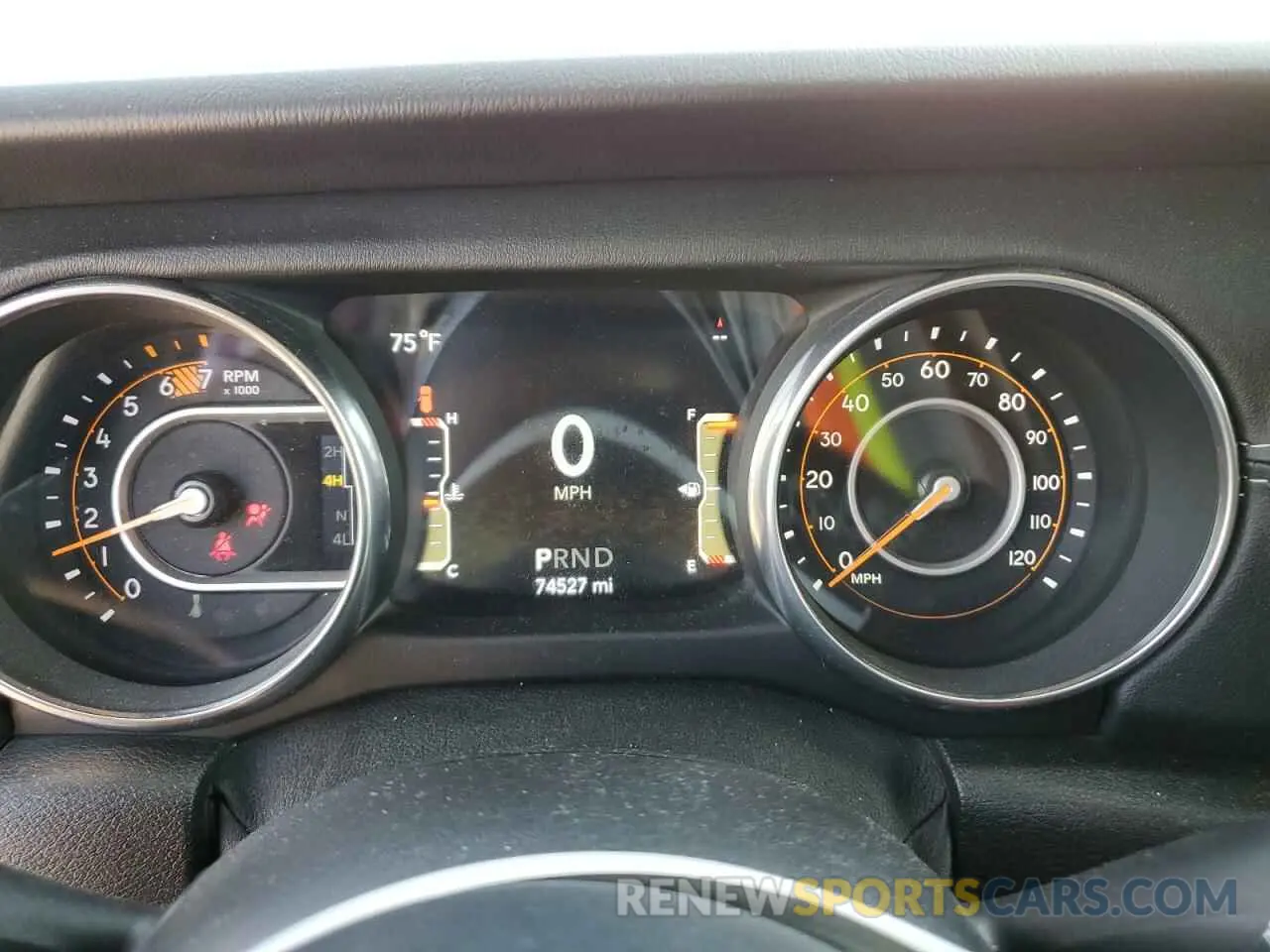 9 Photograph of a damaged car 1C4HJXEN4KW507772 JEEP WRANGLER 2019