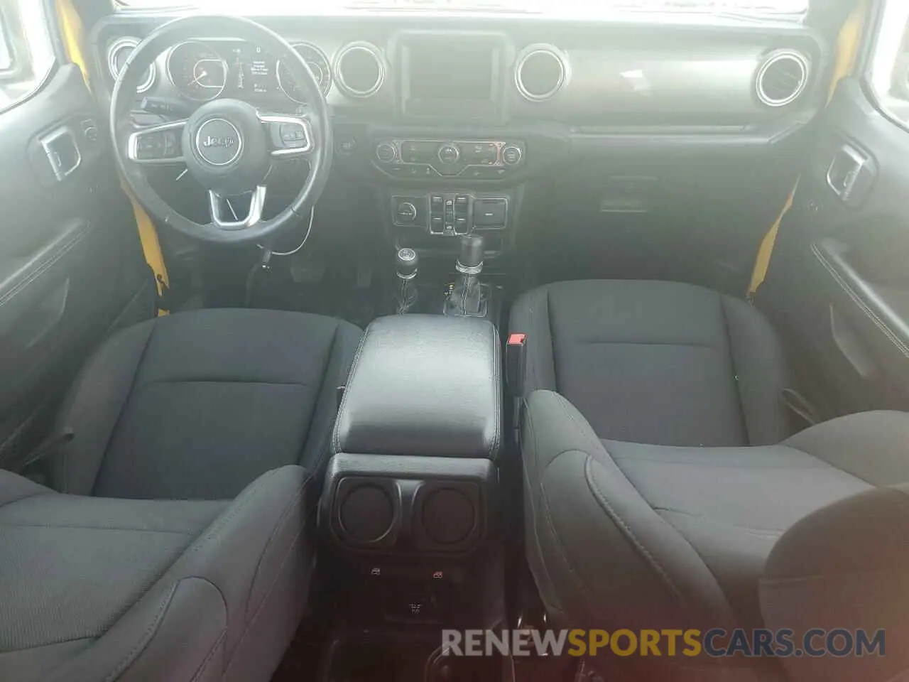 8 Photograph of a damaged car 1C4HJXEN4KW593715 JEEP WRANGLER 2019