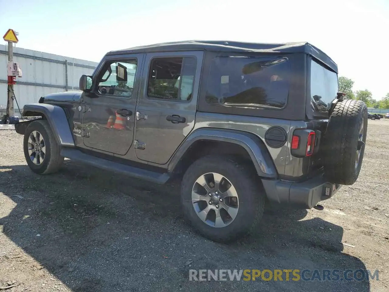 2 Фотография поврежденного автомобиля 1C4HJXEN5KW686887 JEEP WRANGLER 2019