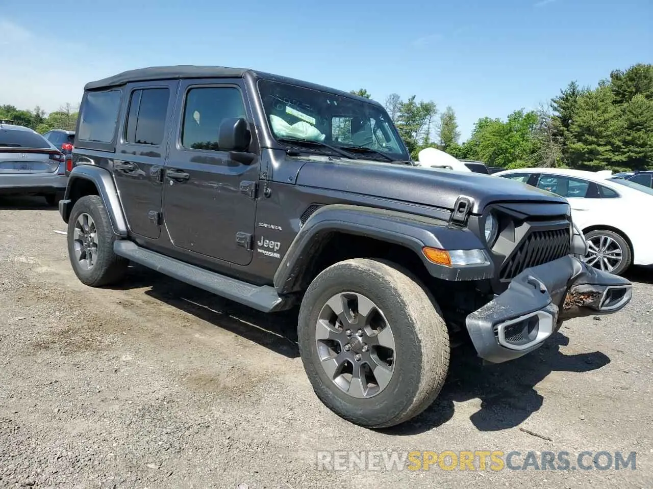 4 Фотография поврежденного автомобиля 1C4HJXEN5KW686887 JEEP WRANGLER 2019