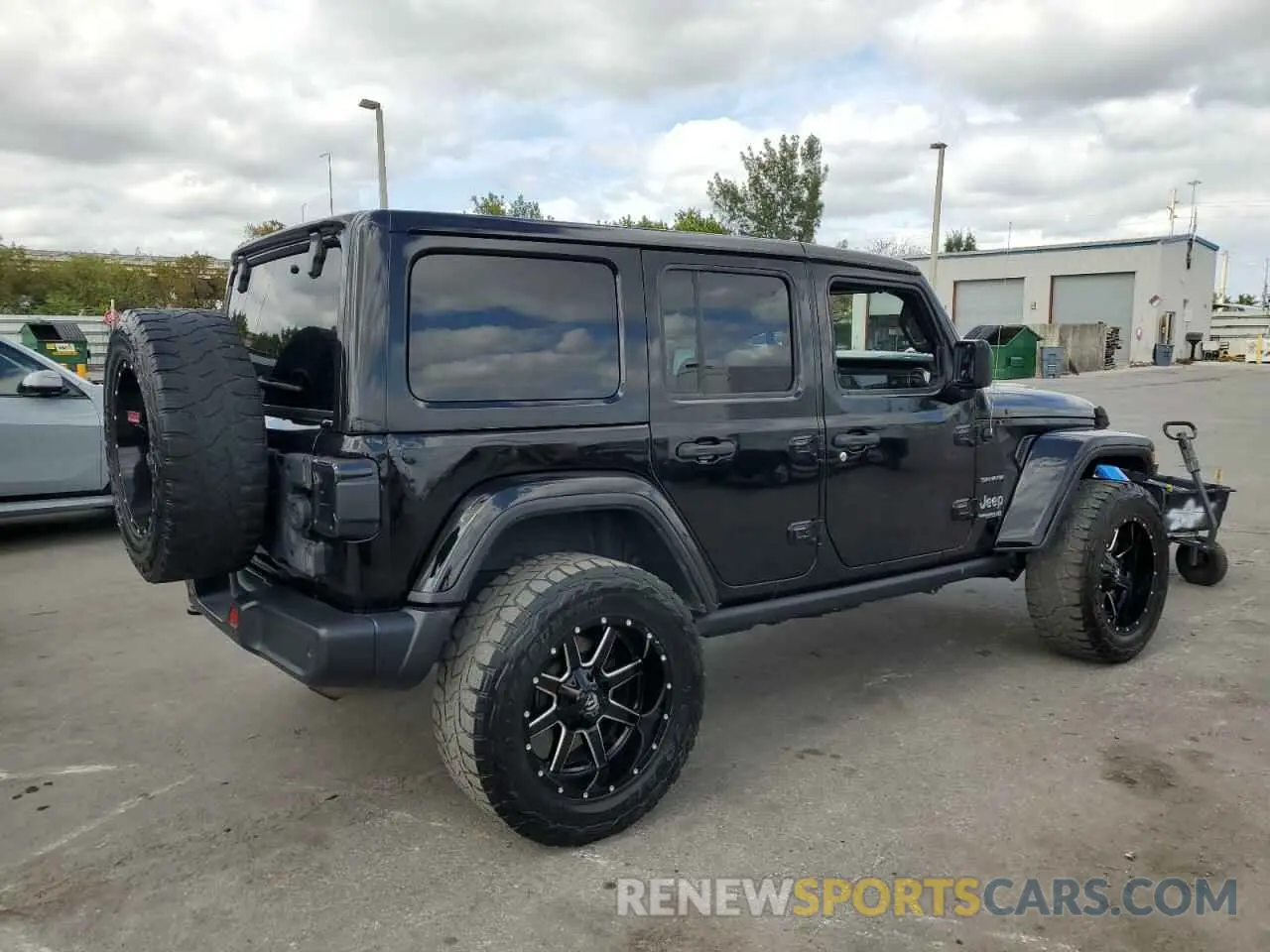 3 Photograph of a damaged car 1C4HJXEN6KW595840 JEEP WRANGLER 2019