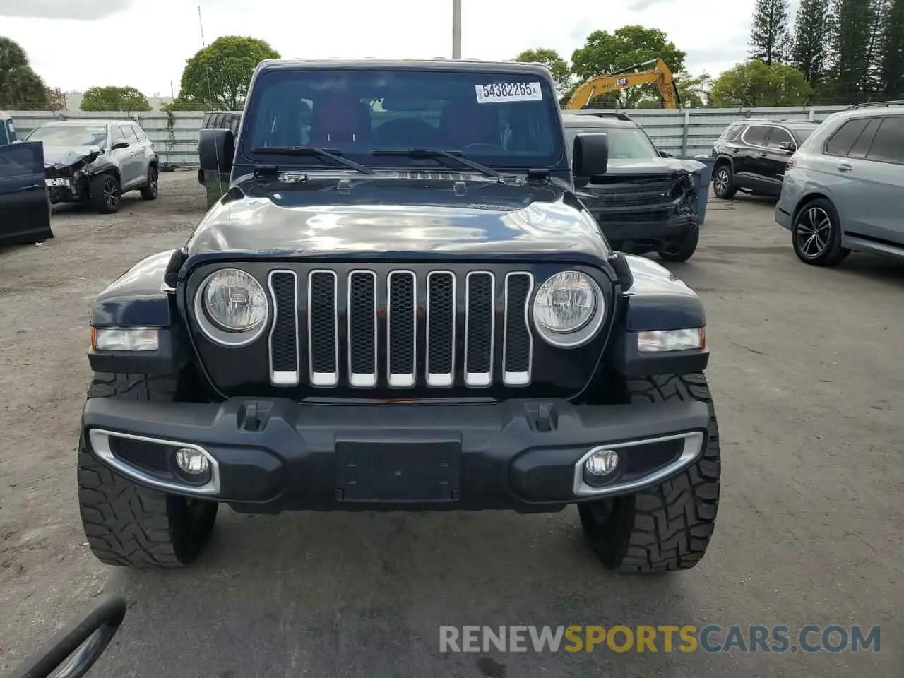 5 Photograph of a damaged car 1C4HJXEN6KW595840 JEEP WRANGLER 2019