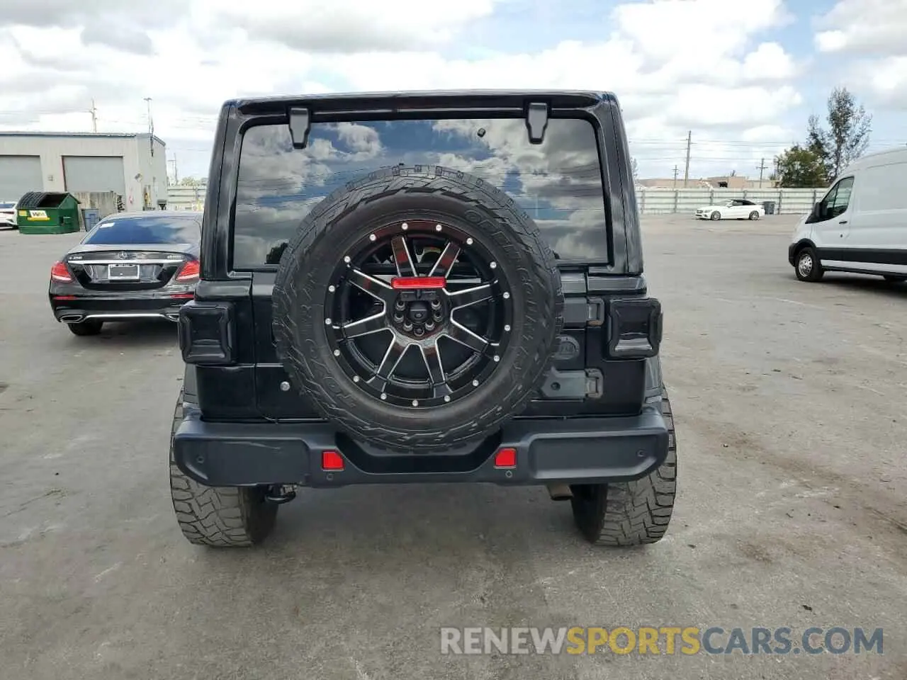 6 Photograph of a damaged car 1C4HJXEN6KW595840 JEEP WRANGLER 2019