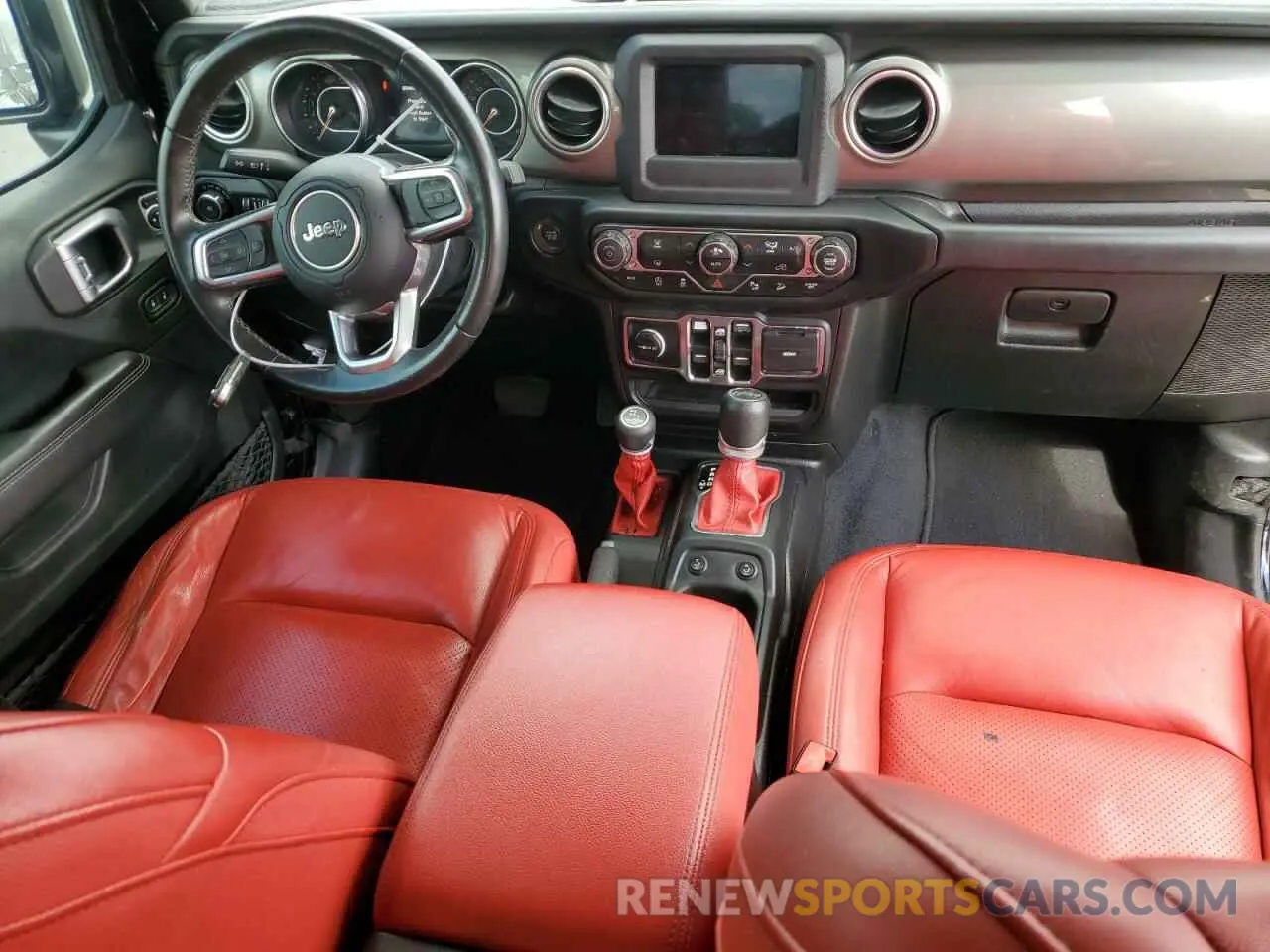 8 Photograph of a damaged car 1C4HJXEN6KW595840 JEEP WRANGLER 2019