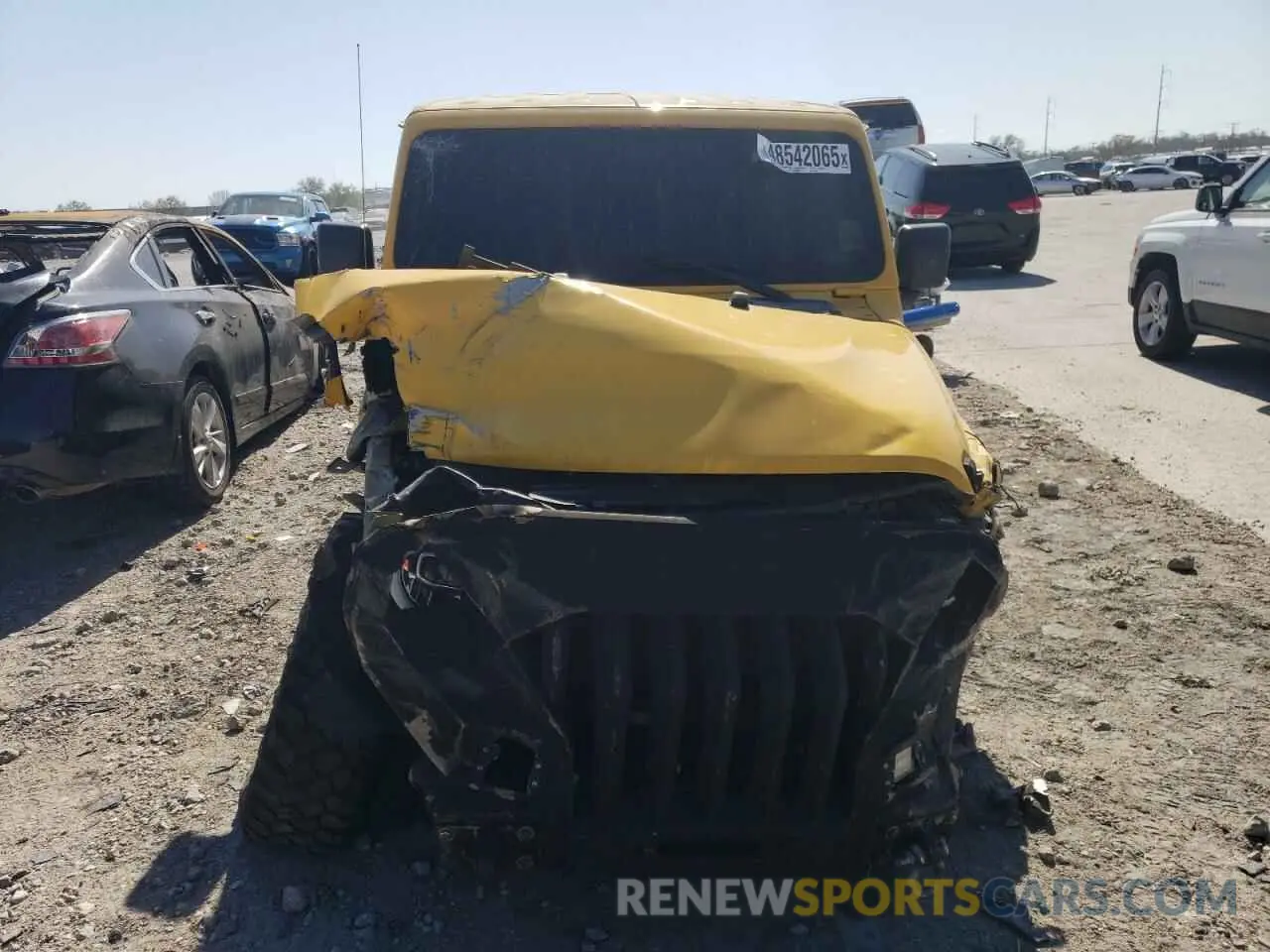 5 Photograph of a damaged car 1C4HJXEN9KW507069 JEEP WRANGLER 2019