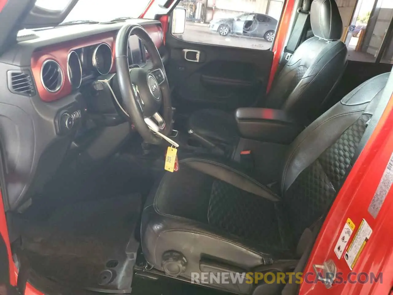 7 Photograph of a damaged car 1C4HJXFG2KW626761 JEEP WRANGLER 2019