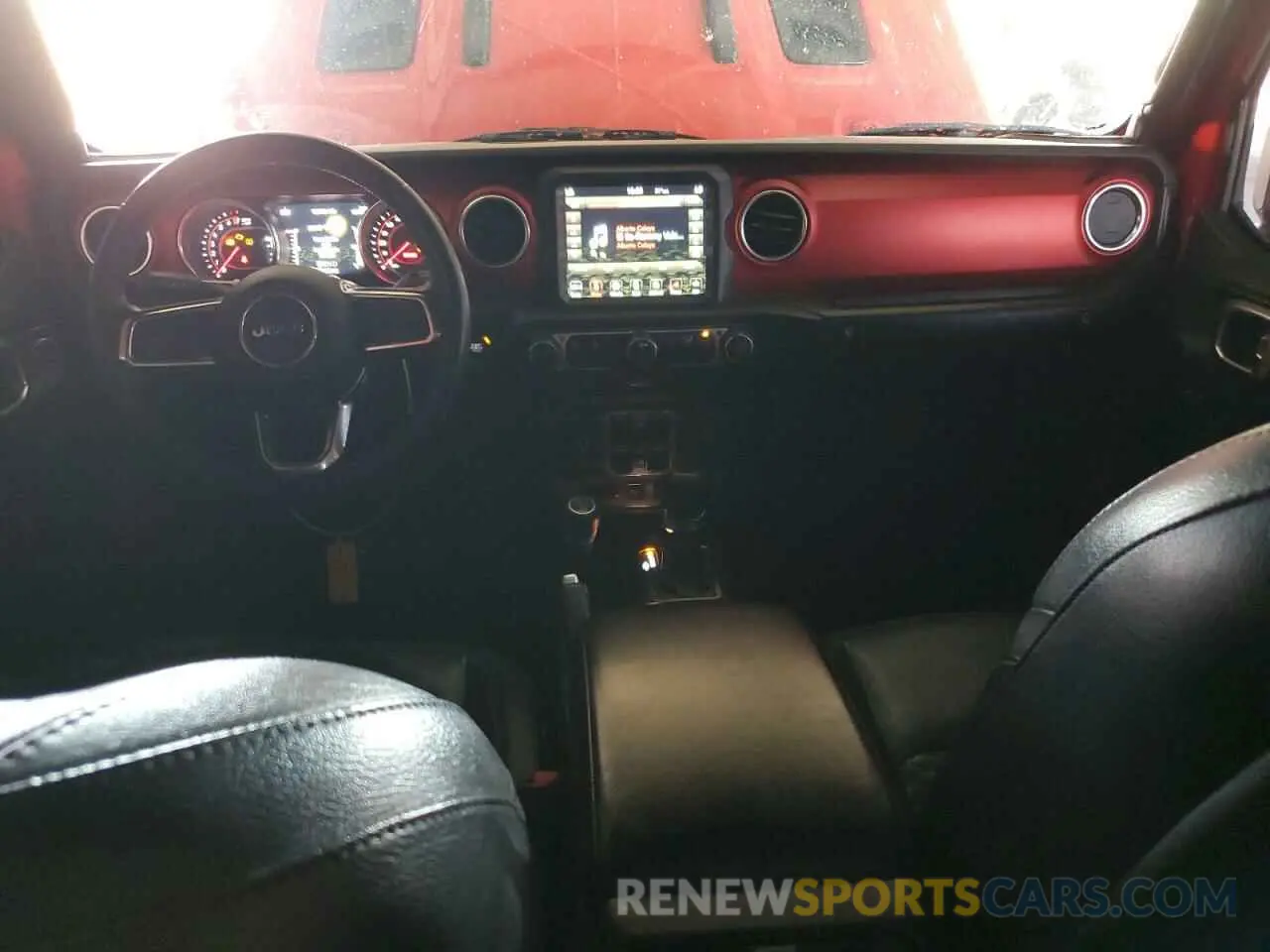 8 Photograph of a damaged car 1C4HJXFG2KW626761 JEEP WRANGLER 2019