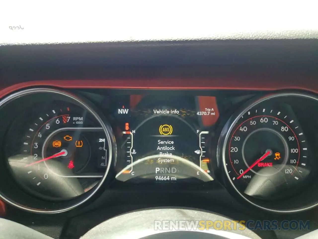 9 Photograph of a damaged car 1C4HJXFG2KW626761 JEEP WRANGLER 2019