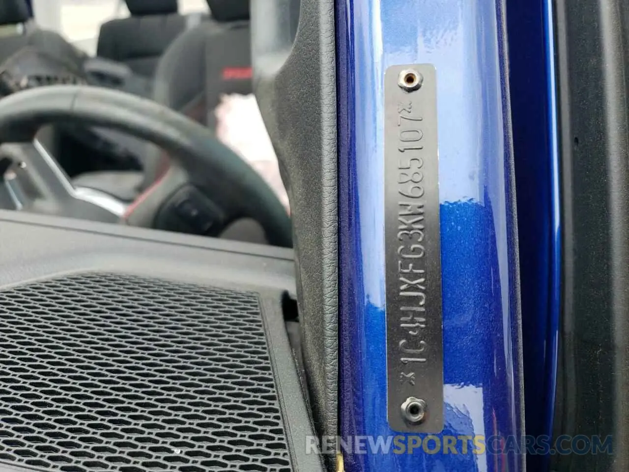 13 Photograph of a damaged car 1C4HJXFG3KW685107 JEEP WRANGLER 2019