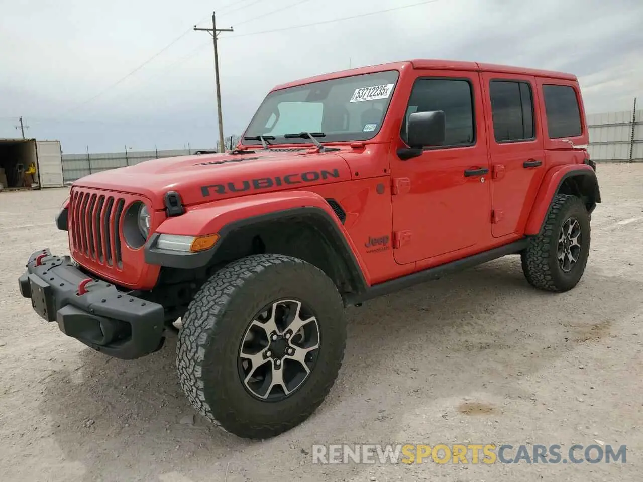 1 Фотография поврежденного автомобиля 1C4HJXFG4KW581967 JEEP WRANGLER 2019